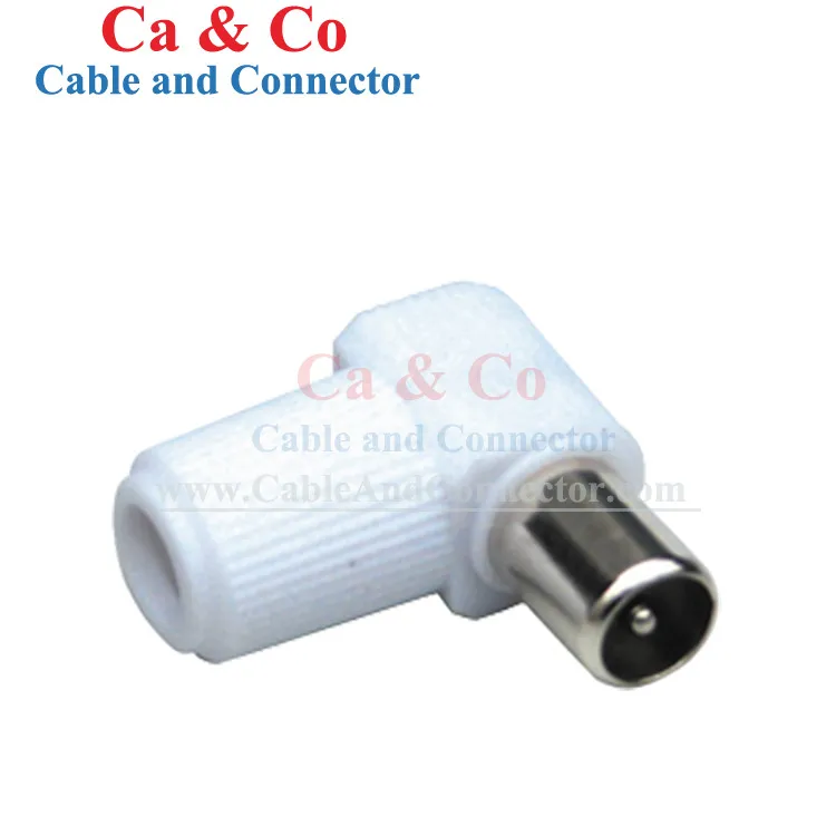 Penyambung Coax 90 Darjah